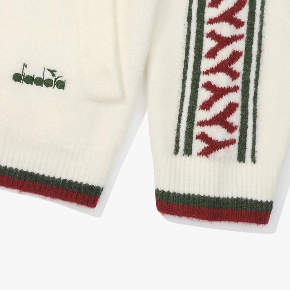 Diadora Freeze Sweater Track Jacket Off White