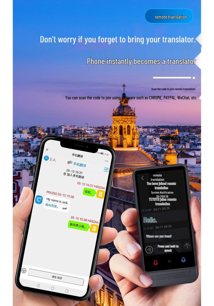 M12 Smart Voice Translator: Multilingual Tool for Learning, Travel, Trade, Dialogue, and Photography.