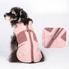 Winter Cotton Puppy Clothes Pet Clothing Small Dog Warm Coats Pet Dog Teddy Vest Cotton Coat Outdoor Warmth Leisure Pet Clothing