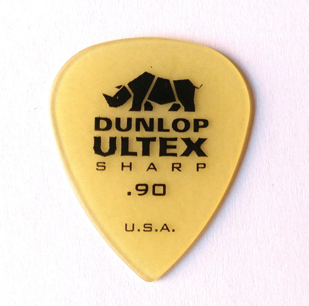 Jim Dunlop Plekter Ultex Sharp 433R.90 (0,90 mm)
