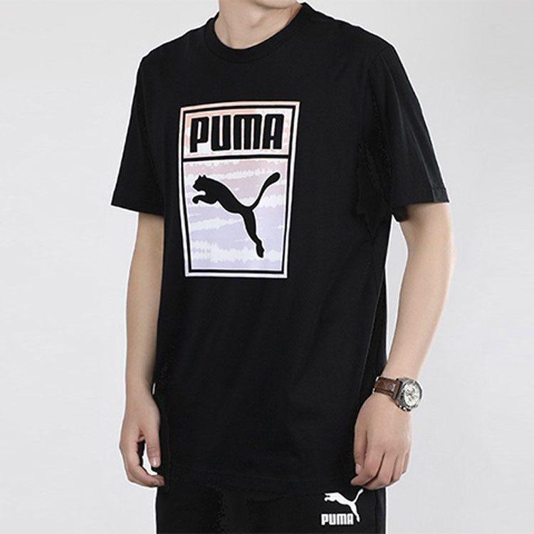 Puma T Shirts Men's Crew Neck Moderate Other 599427-01