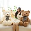 Teddy Bear Plush Toy With Bow For Kids Gift And Comfort