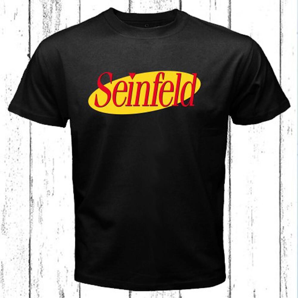 Seinfeld Men s Black T-Shirt Size S-5XL Unisex T-Shirt S