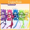 Carebears Rainbow Bear Plush Toy With Heart-shaped Backpack