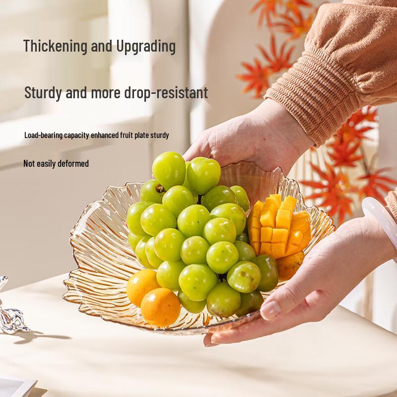 Guangyi Decorative Plastic Fruit and Snack Plate