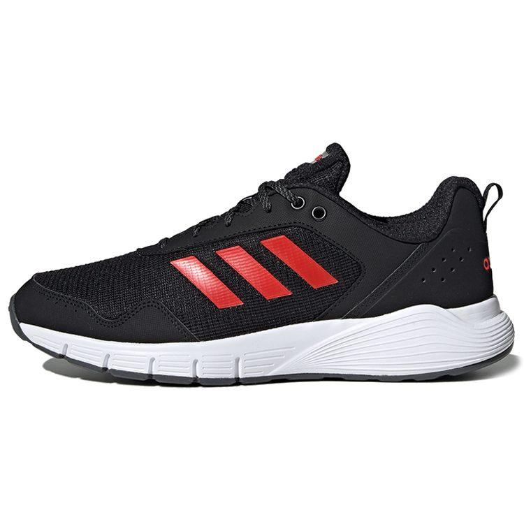 Adidas Fluidcloud Neutral Sports Shoes Black/Red FU6933