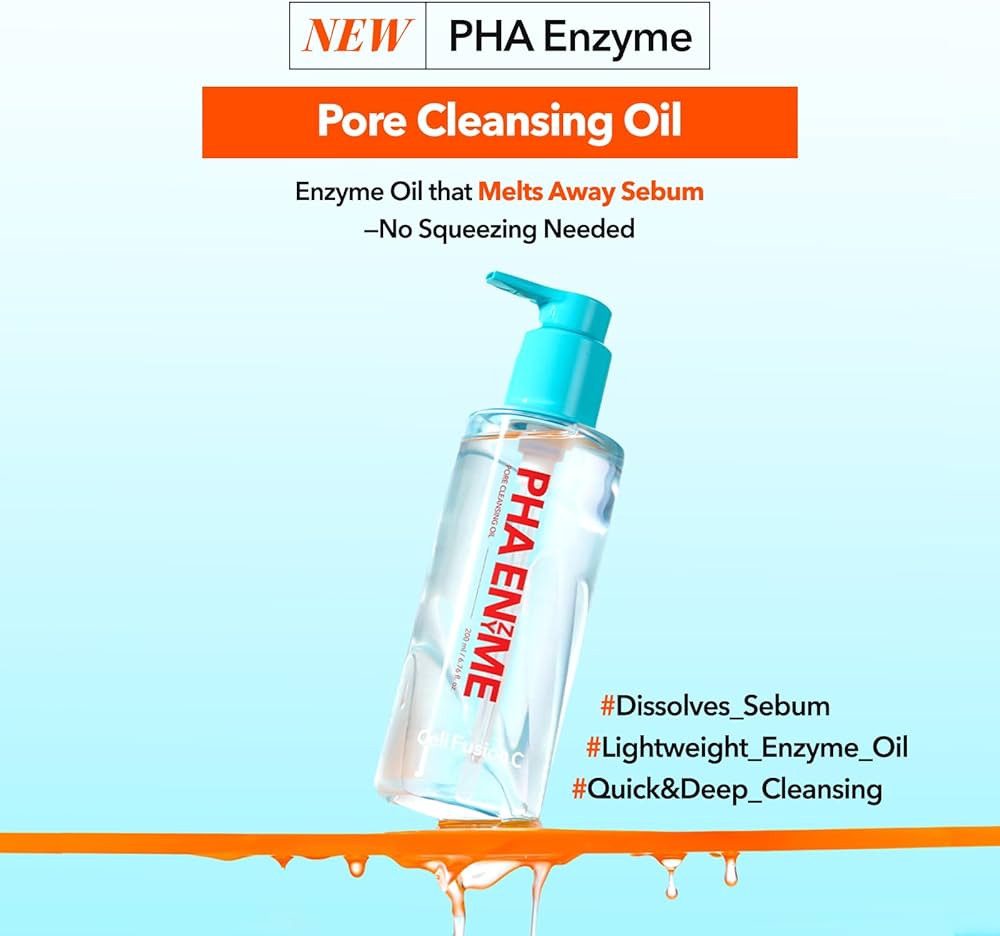 PHA Enzyme Pore Cleansing Oil 200ml / 6.76 fl.oz. ORIGINAL STORE