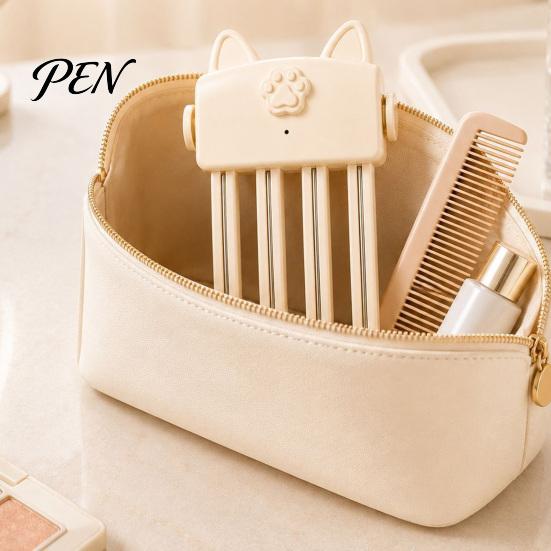 Quick Hair Styling Tool Heated Volume Clip for Fine Flat Hair, Electric Root Lifter Comb Volumizing with 2 Heat Settings, Puffy Natural Lift Booster