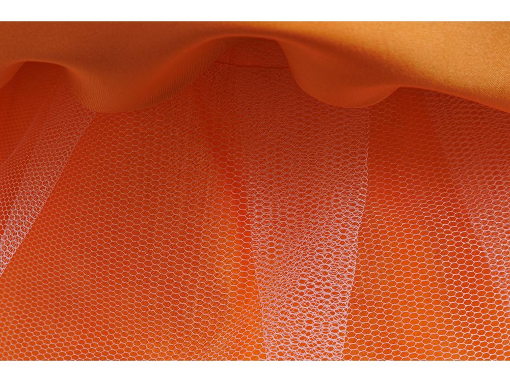 Halloween Hexenkostüm: Unregelmäßiger Netzrock & Puffärmelkleid mit Hut