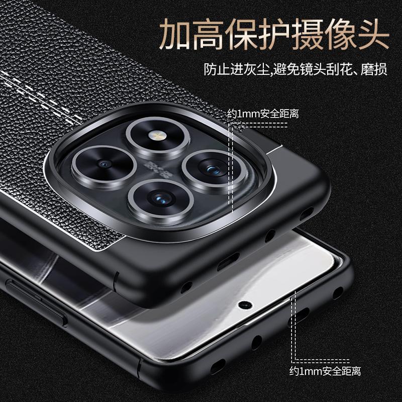 Pro Xiaomi Poco X7 Pouzdro Kryt Poco X7 PocoX7 Capas Nový Nárazuvzdorný Zadní Nárazník Telefonu Pancéřovaný TPU Měkká Kůže Pro Fundas Poco X7