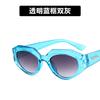 Vintage Cateye polygon Sunglasses Women Sexy Retro Cat Eye Sun Glasses Brand Designer Colorful Eyewear Female