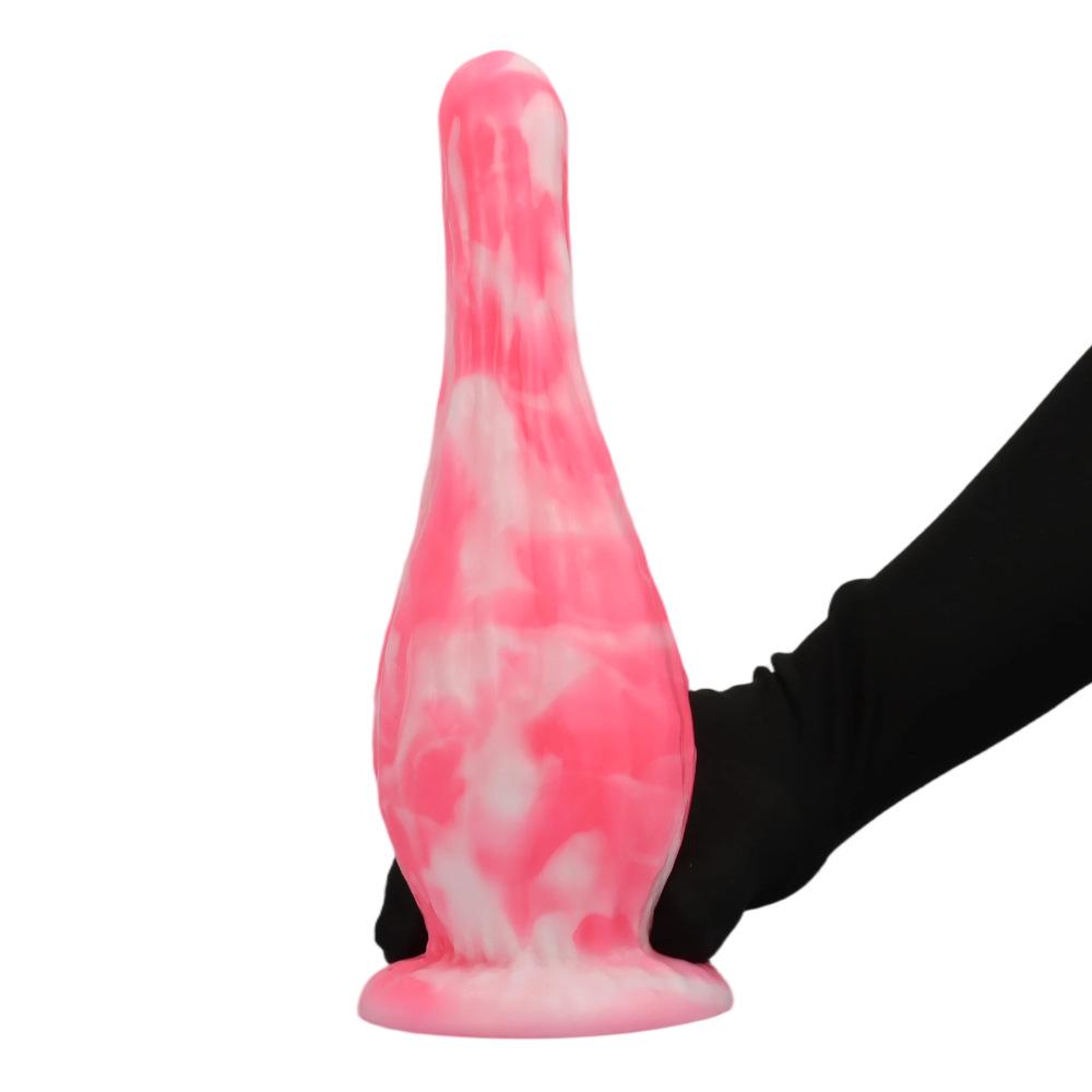 Golden Cherry Multi-Color Irregular Anal Plug - Alternative Pleasure Toy for Women