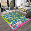 Alphabet ABC Early Education Cartoon Children Crawling Carpet Rug for Bedroom Living Room Sofa Decoration,Large Decor Floor Mat