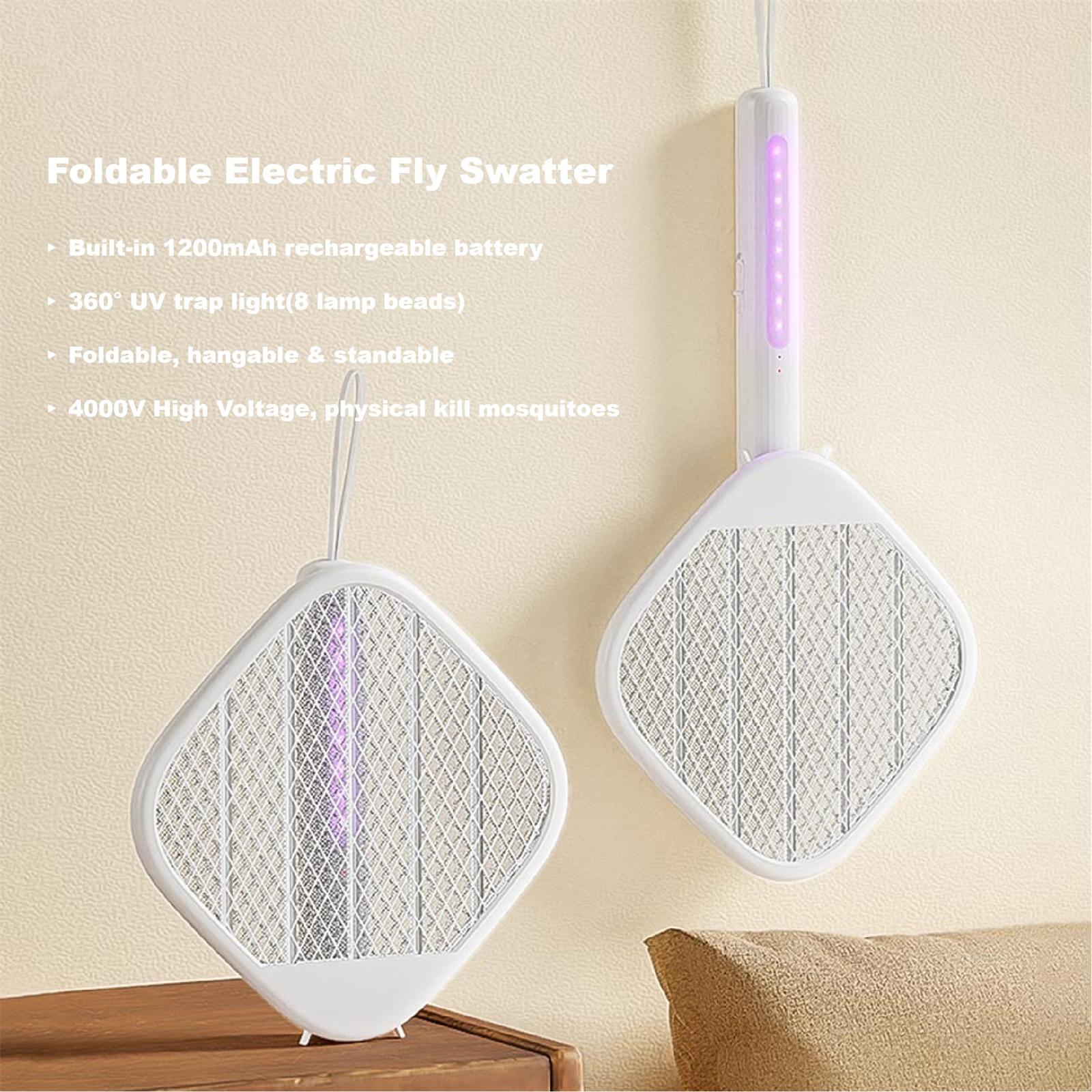 

XIAOMIYOUPIN QUALITELL V1 Electric Fly Mosquito Swatter Racket Hanging Bug Zapper Lamp Type A