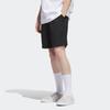 Adidas Originals Skateboarding Water-Repellent Solid Color Elastic Waist Straight-Leg Shorts Unisex Bottoms Black HS3016