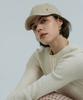 DOLIGRAM Basic Cat Rivet Washed Cap Beige