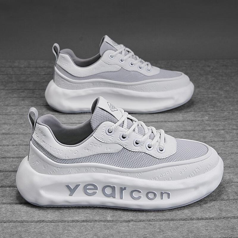 Men s Breathable Mesh Casual Thick-Soled Sneakers 41