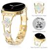 Diamantarmband für Samsung Galaxy Watch8 44mm 40mm Kleeblatt-Design Luxus Damen Ultra 47mm Armband für Samsung Galaxy 8 Classic 46mm Correa