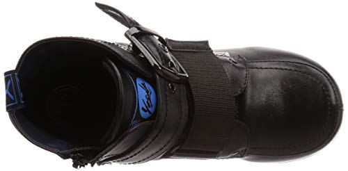 Yosuke Women's Platform Short Boots, Black, Size 24.5cm (Product Code: 2601007)