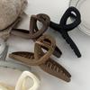 Large 13cm Frosted Versatile Hair Claw Clip - Simple, Practical Shark Clip Accessory