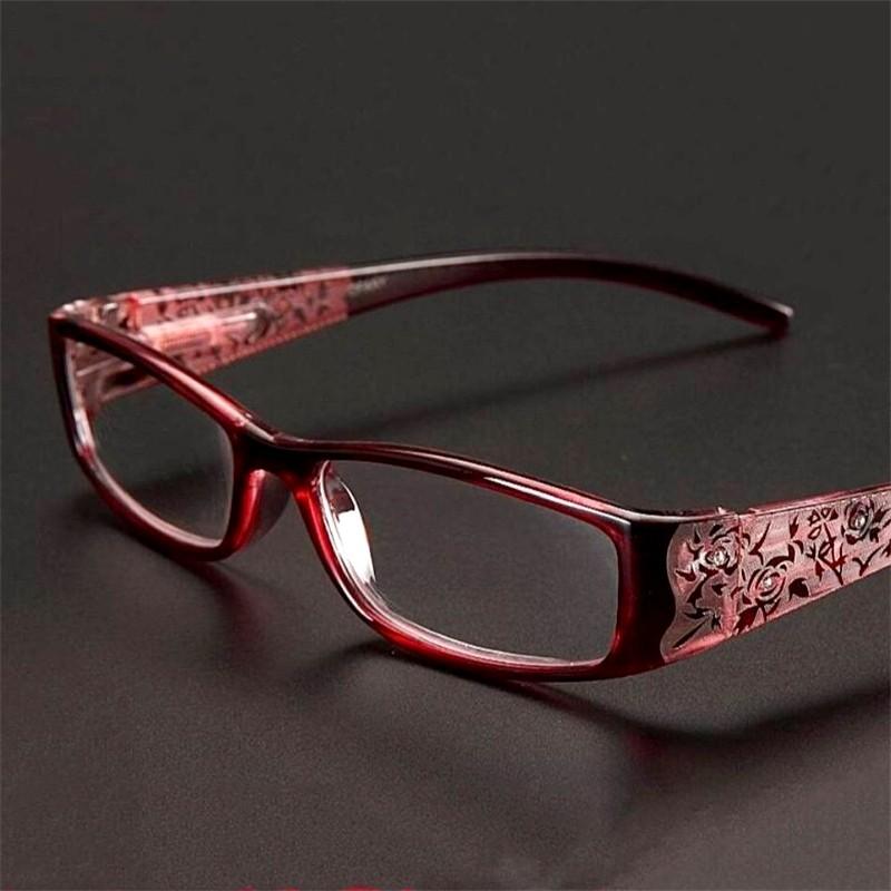 Neue Damen-Alterssichtigkeit-Brille Mode Vintage Cat-Eye Lesebrille Ältere Weitsicht Optische Brille Ultraleichte PC-Brille