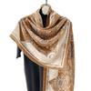 Trendy Temperament, Fashionable Printed Scarf, Travel Photography, High-end Women's Matching Shawl, Thin Cotton and Linen Outer Shawl