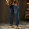 Men's Cotton Jeans High Quality Loose Harem Pants Fashion Baggy Casual Outdoor Work Denim Pants Brand Men's Clothing
