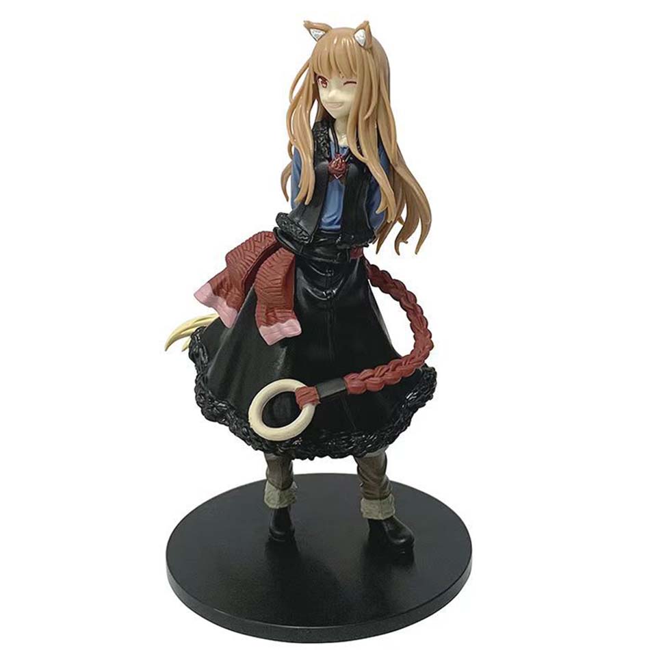 17CM Anime Holo Figure Ookami to Koushinryou Merchant Meets the Wise Wolf Stand Model Toy Gift Collection Aciton Figure PVC