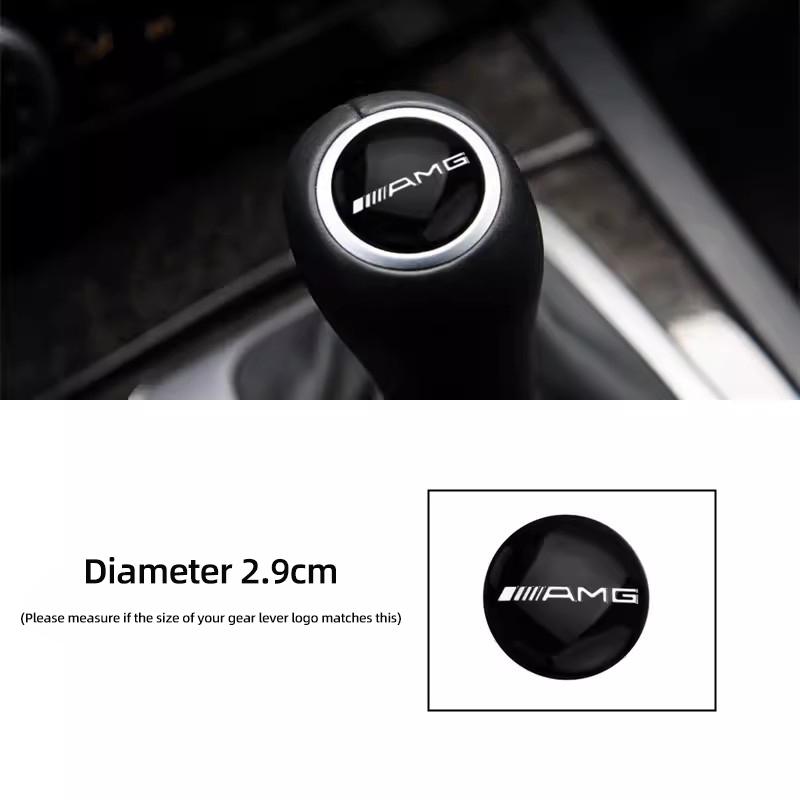 2025 Heißes Auto Getriebesteuerhebel Aufkleber Schalthebel Emblem Für Mercedes Benz AMG W203 W206 W220 W205 W211 W212 W201 W210 W10