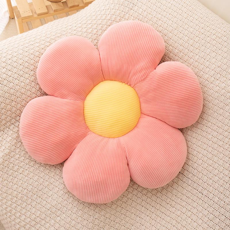 Petal Daisy Cushion: Sunflower Pillow for Office Chairs, Floors & Futons