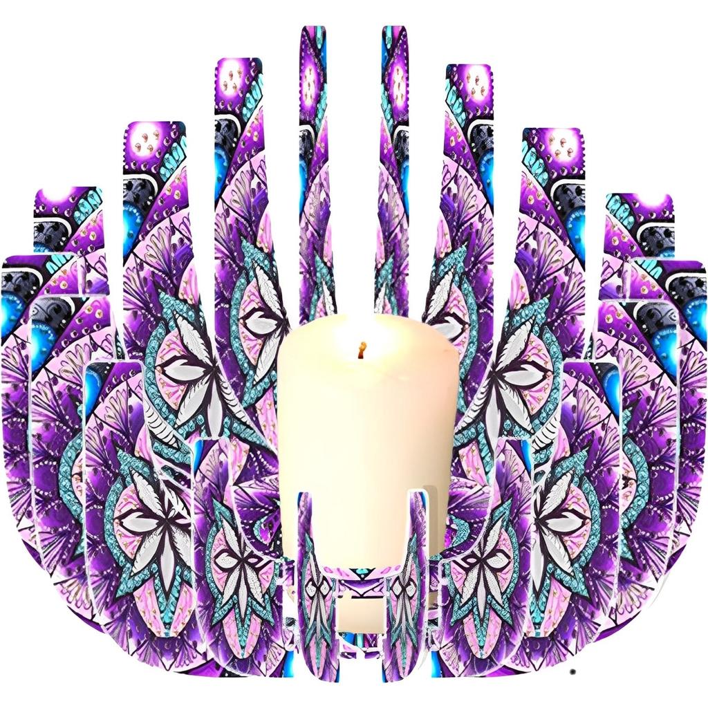 DIY Diamond Art Painting Kits of Candle Holder Diamond Painting Candlestick Holder Kit for Aromatherapy & Home Decor