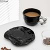 Creative Ceramic Coffee Cup and Dish Set Hotel Cafe Cappuccino Latte Coffee Cup Home Breakfast Milk Cup Office Mug Friend Gift