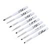 Set di 8 pennelli per nail art professionali per casa, salone di bellezza, pittura unghie, disegno, pennello liner per artista