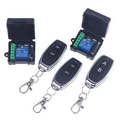 DC 12V 1CH Relay Receiver Module RF EV1527 Learning Code Transmitter Access Control 433Mhz Universal Wireless Remote Key Switch