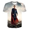 Summer New SuperHero Superman  Children's 3d Printed T-Shirt Children's Summer Fashion Short Sleeved T-Shirt Tops