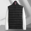 DIBINZE Men's Plus Size Lightweight Stand Collar Duck Down Vest