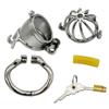 Ergonomic Stainless Steel Stealth Lock Male Chastity Device,Cock Cage,Penis Lock,Cock Ring,Chastity Belt, S076