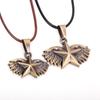 JMXD-Vintage Lucky Star, Versatile Pentagram Wings Pendant, Valentine's Day Gift, Necklace