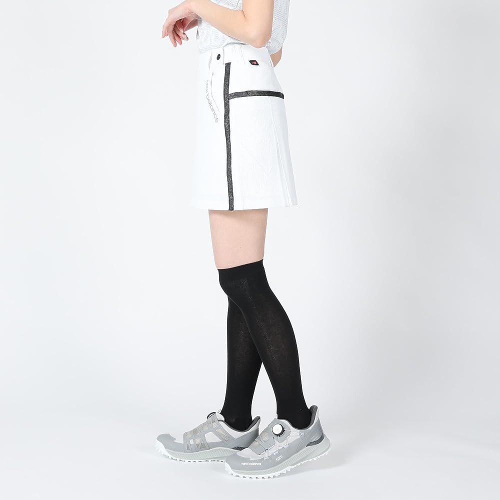 Skirt Cool to the Total Length Golf 2 [New Balance] Women's (COOLEXT touch, Stretchy, 40.0cm) / / 012-3134502 030_White [L]