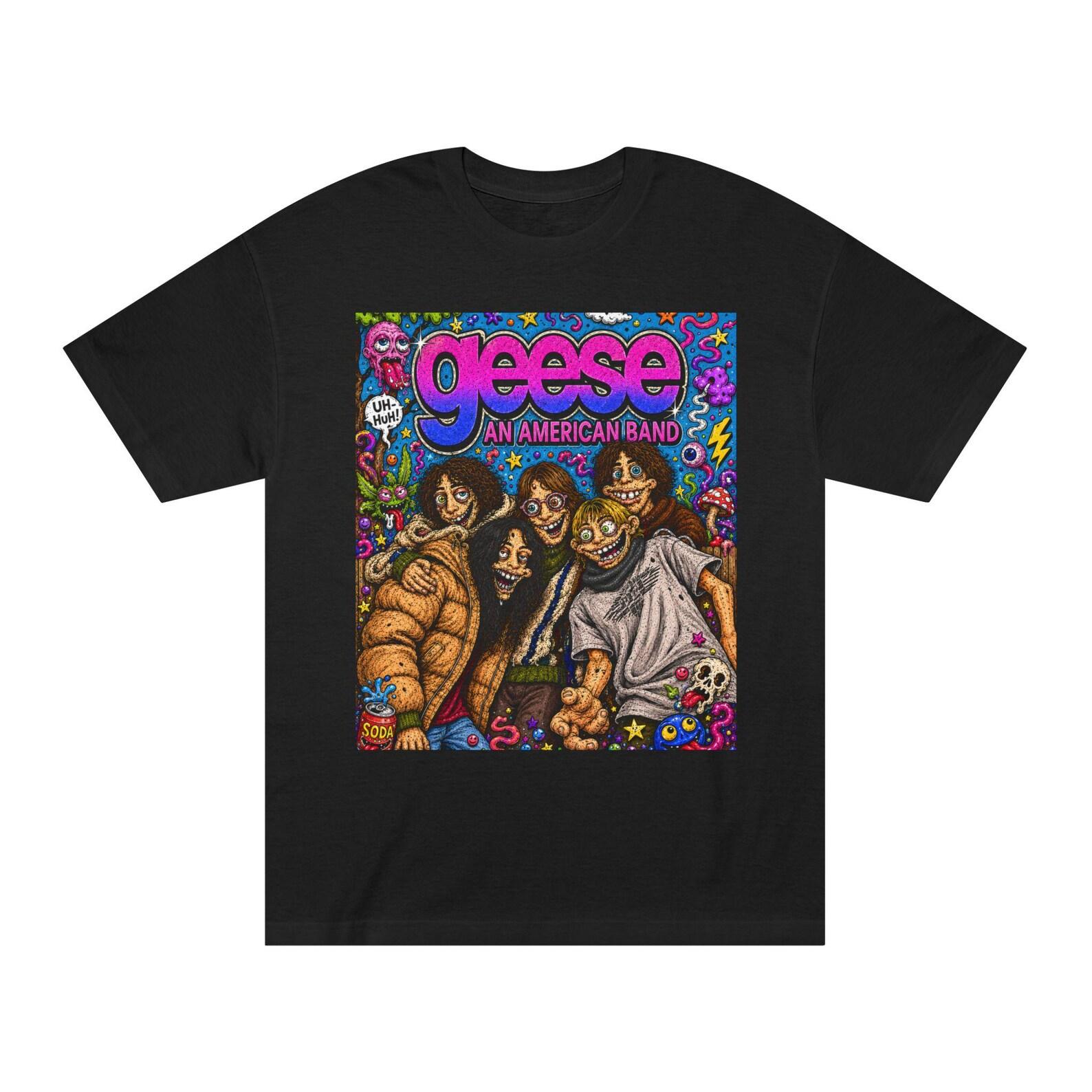 Geese Band Psychedelic Tee | indie rock band shirt S