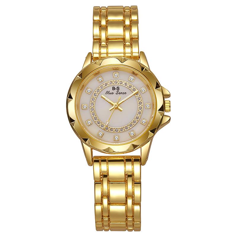 Damenuhr Luxusmarke Hohe Qualität Stahlgliederarmband Blume Beimu Wasserdicht Damenmode Quarzuhren