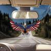 American Flag Eagle Car Keychain Pendant - Creative Gift and Bag Decoration