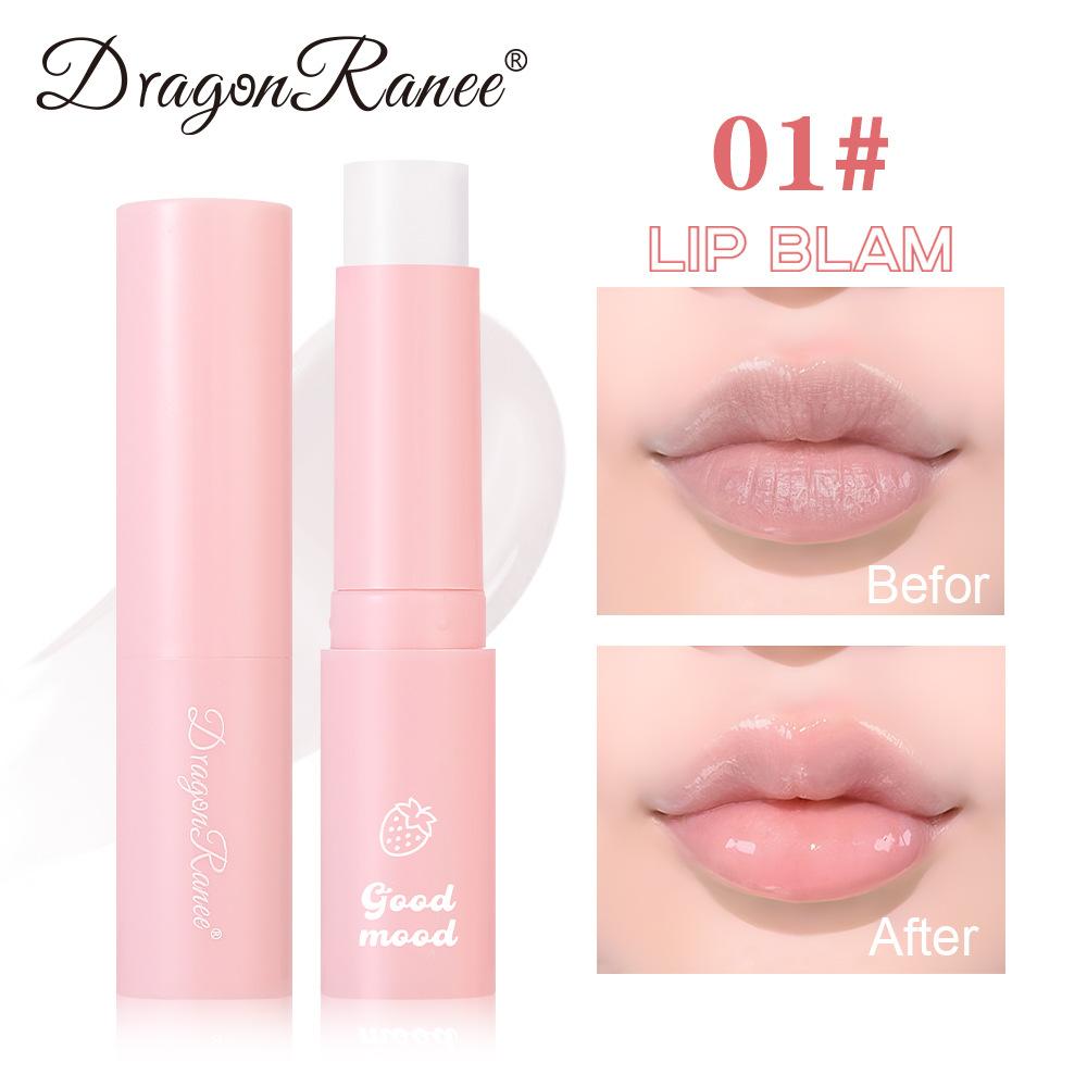 Dragon Ranee Strawberry Tinted Lip Balm - Moisturizing, Color-Changing, Hydrating