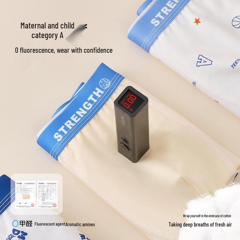 Clearance: Boys' Class A Cotton Boxer Briefs for Big Kids