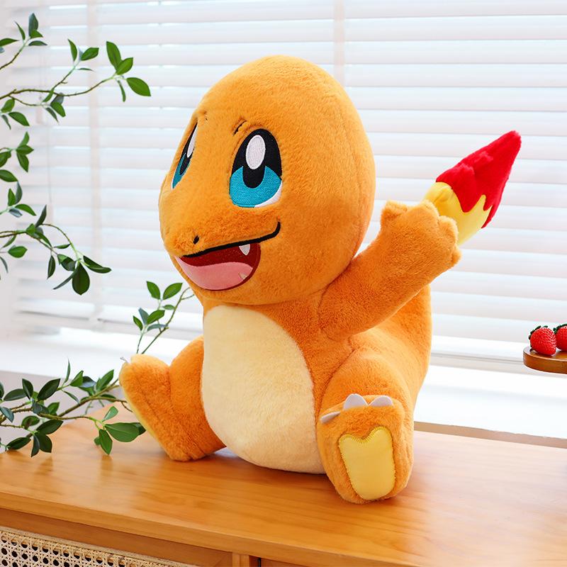 

New Happy Little Fire Dragon Plush Toy Fire-breathing Dragon Pokémon Doll Doll Pillow Doll Machine Exchange 35 cm 0.42kg