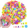 1/3/6pack Foam Stickers Geometry Puzzle Self-Adhesive EVA Sticker Children Education DIY Toys for Crafts Arts Making Gift TMZ