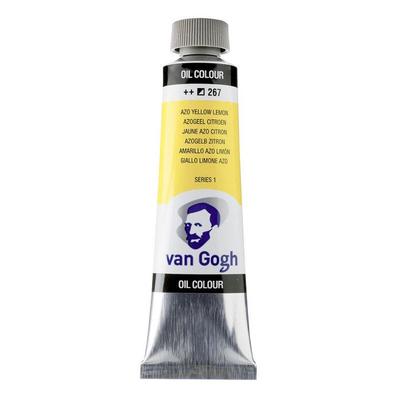 Oil Paint - Azo Lemon Yellow - 267 - With Safflower Oil - Van Gogh - 40ml