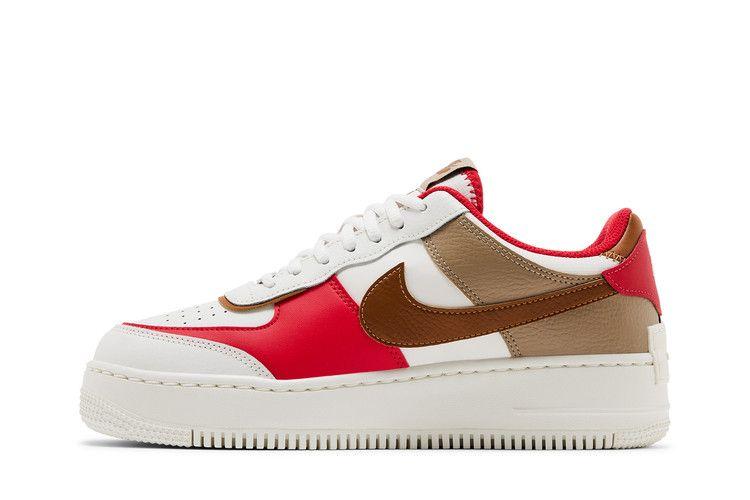 Nike Air Force 1 Low Shadow Phantom Fire Red Khaki (Women's)