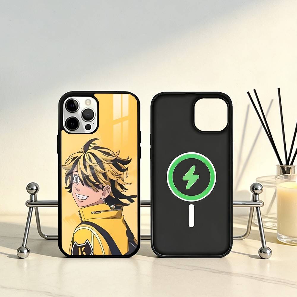 K-Kazutora Hanemiya Phone Case For iPhone17,16,15,14,13,12,11 Plus,Pro Max Magnetic For Magsafe Wireless Charging
