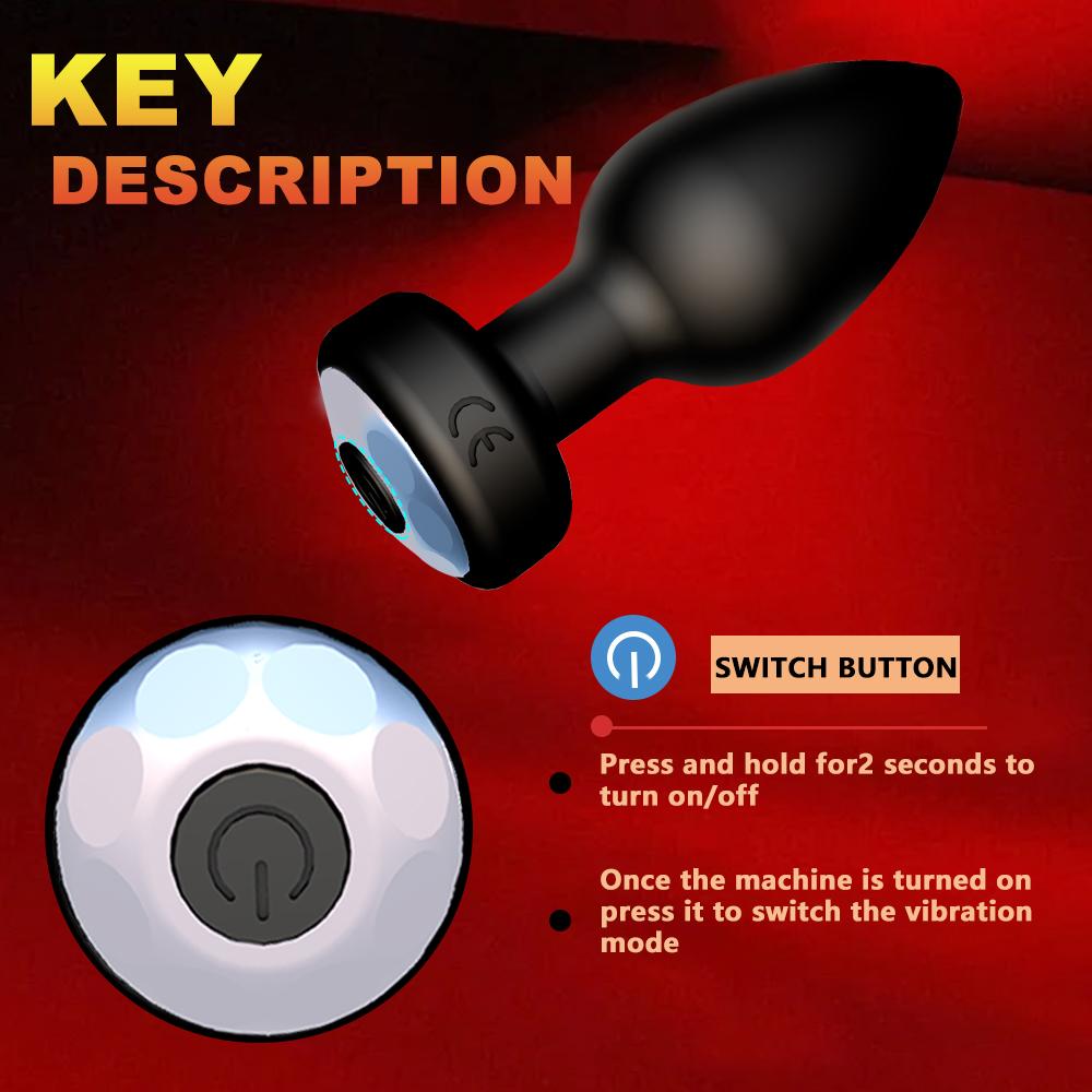 Wireless Remote Control Anal Vibrator Female Vagina Masturbator Butt plug Men Prostate Massager Sex Toy For Couples Sex Supplies